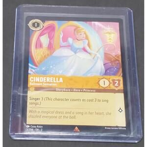 Disney Lorcana Cinderella Ballroom Sensation 3/204 Non-Foil Floodborn